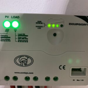 cargador solar CENTURION