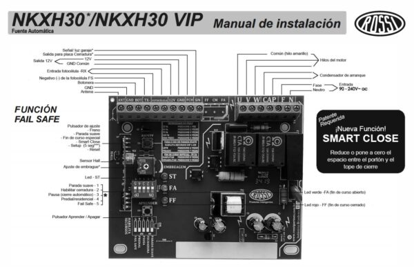 motor corredera ROSSI DZ4 SK VIP - Imagen 2