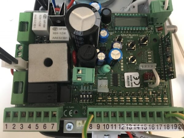 motor corredera ALLMATIC KALOS 24V FAST - Imagen 9
