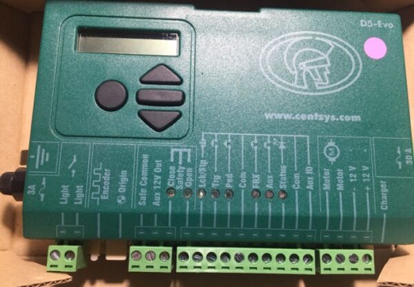 central para motor corredera centurion d5 evo