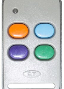 control remoto ET SYSTEM autocopiativo 4 canales