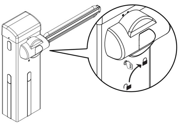 barrera automatica BFT GUIOTTO BT A 50S - Imagen 2