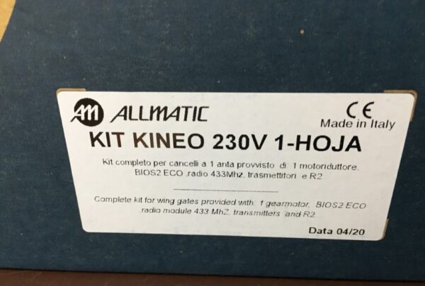 motor batiente electromecanico ALLMATIC KINEO - Imagen 6