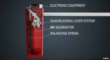 barrera automatica faac 614 - Imagen 7