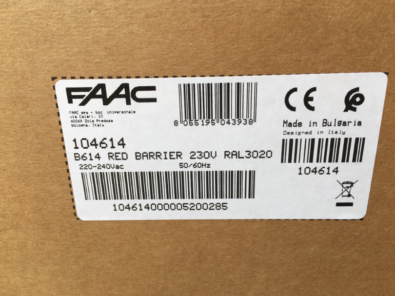 barrera automatica faac 614 - Imagen 12