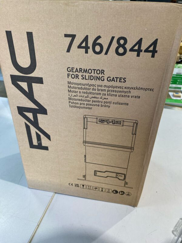 motor corredera FAAC 844C - Imagen 2