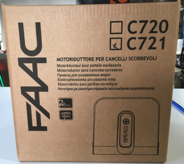 Motor corredera FAAC C721 - Imagen 7