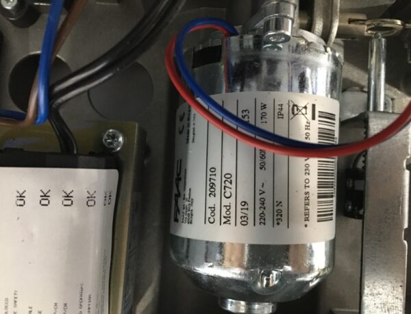 Motor corredera FAAC C720 - Imagen 7